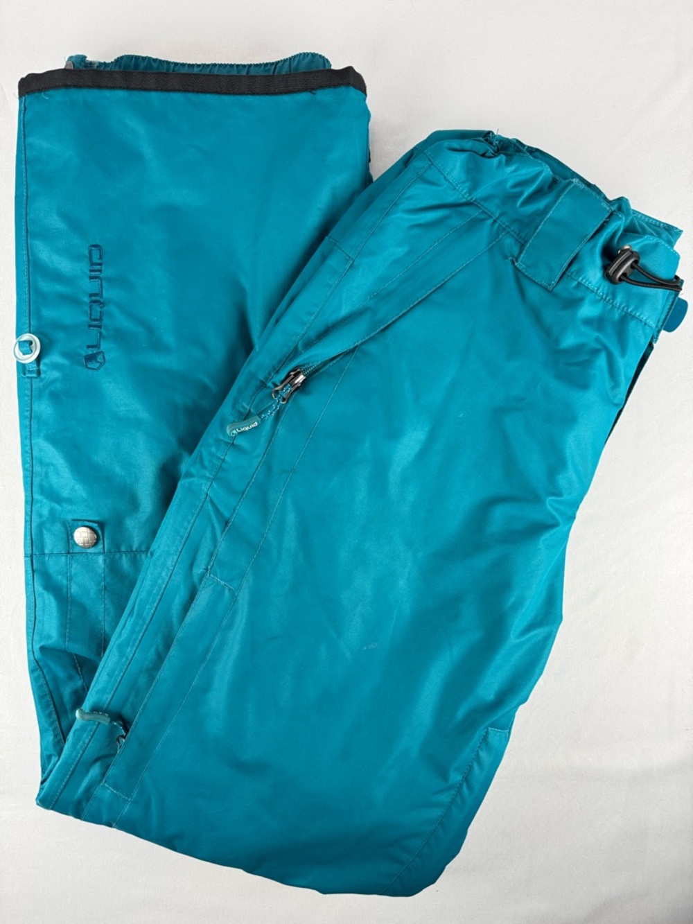 Liquid Snow Pants Men M Teal Waterproof Insulated Ski Snowboard Winter Gear - Picture 6 of 14
